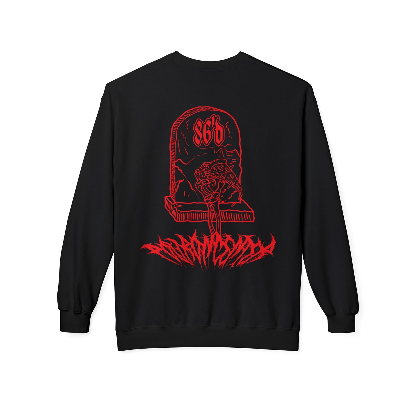 Death by Pizza Crewneck Sweatshirt