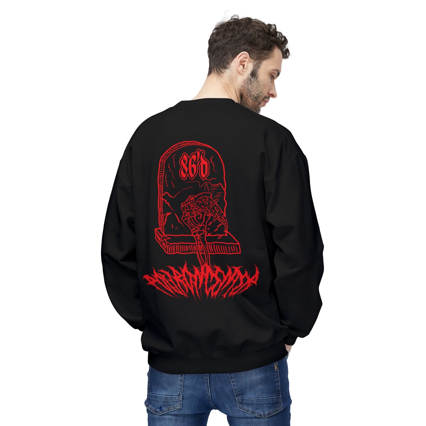 Death by Pizza Crewneck Sweatshirt